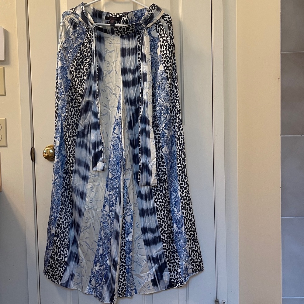 Banana Republic wide leg silk pants - size 4